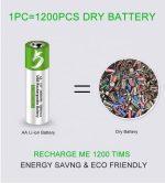 Rechargeable Battery - 4 AA - Image 4