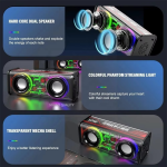 V8 Transparent Bluetooth RGB Speaker - Image 4