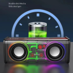 V8 Transparent Bluetooth RGB Speaker - Image 2