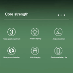 Mini Table Fan with RGB Color - Image 5