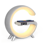 G-Shape RGB Lamp with Wireless Charger, Speaker, Clock - Image 5