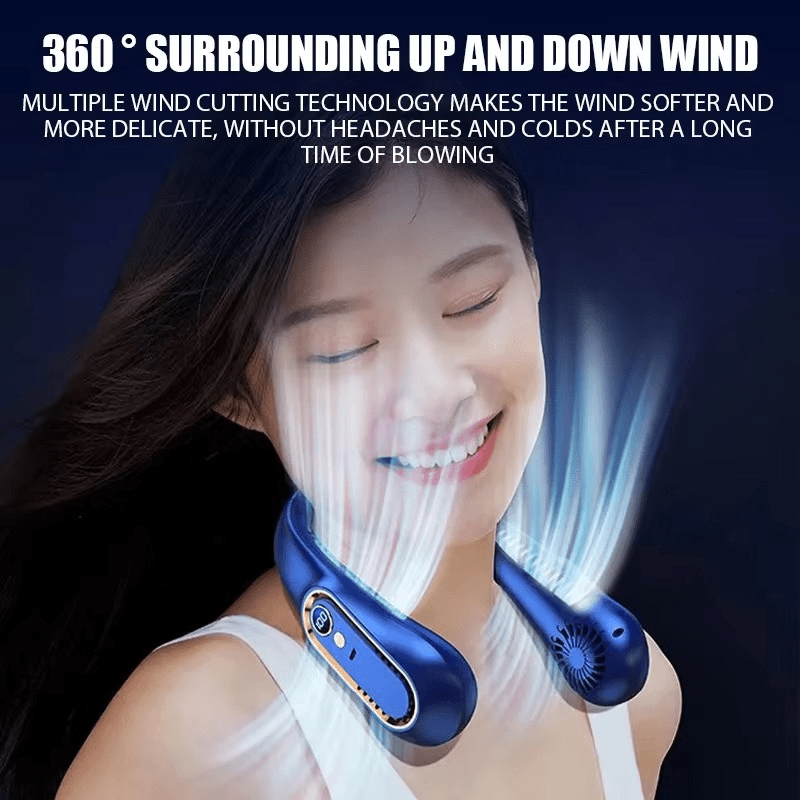 Rechargeable Cooling Neck Fan - Image 2